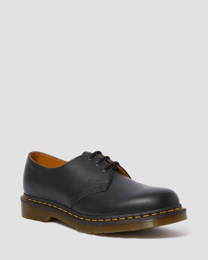 Dr Martens Mens 1461 Nappa Leather Oxfords Black - 05183HZPA